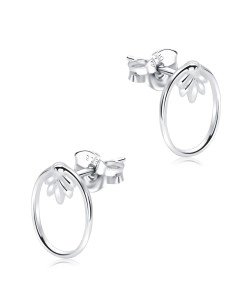 Silver Stud Earring STS-6094